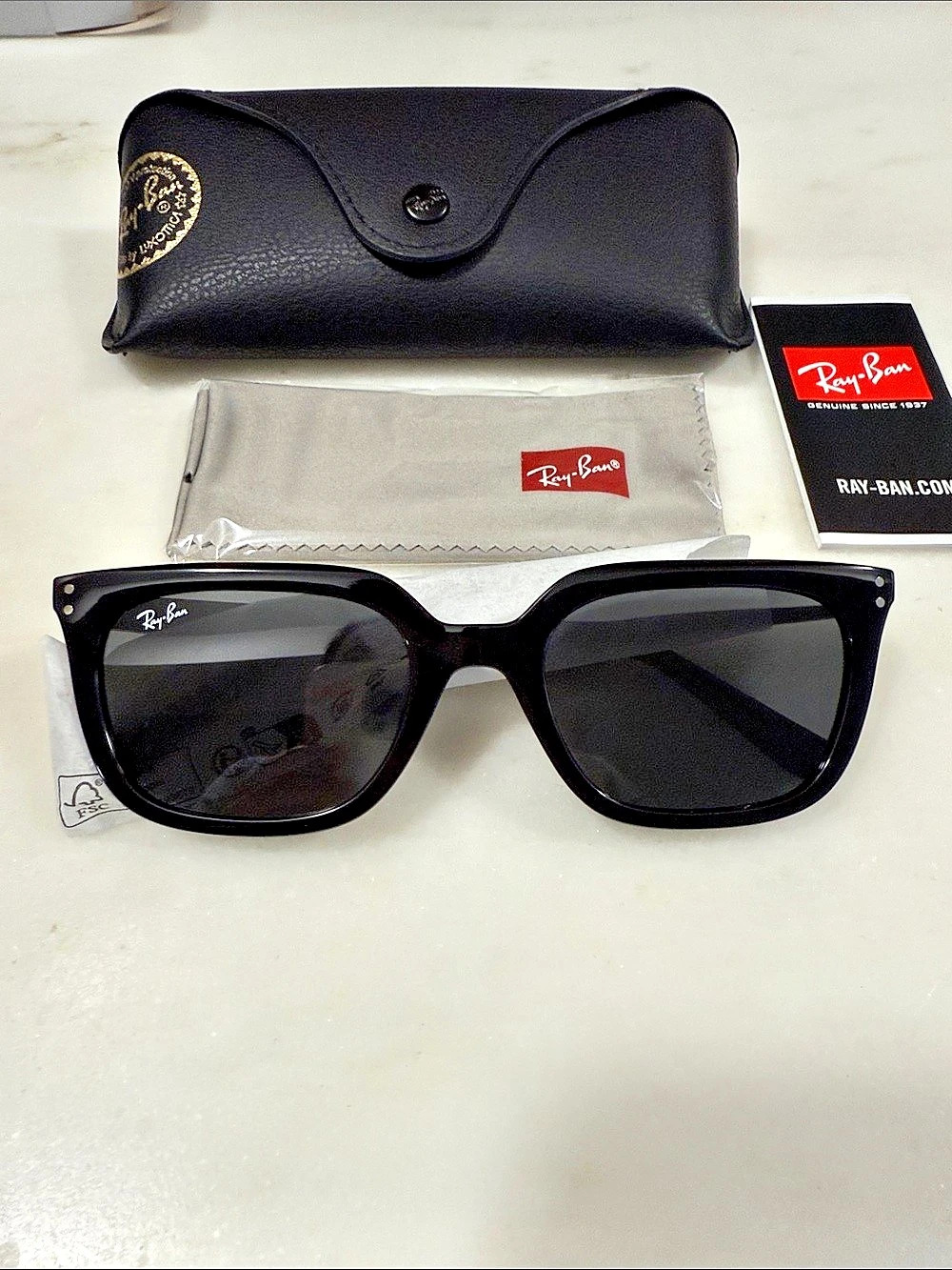 Ray-Ban RB4439D Black & Gray Sunglasses